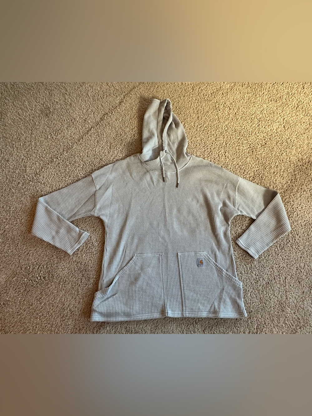 Carhartt Waffle-Knit Hoodie.